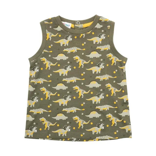 Toys Center Baby canottiera bimbo verde dinosauri jersey