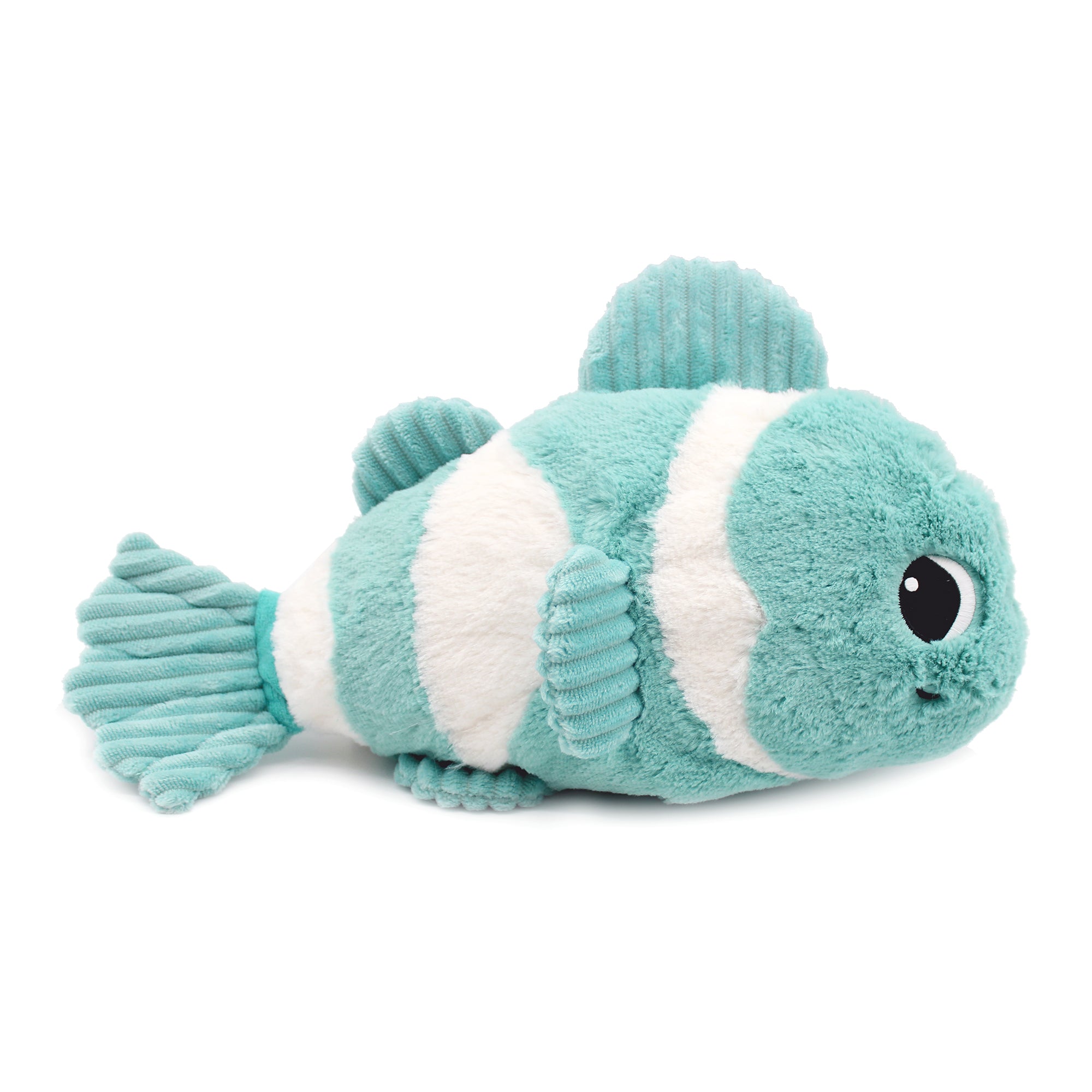 Les Deglingos Ptipotos Bigou Peluche Pesce Pagliaccio Mamma e Bebè Blu