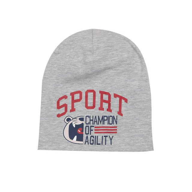 Toys Center Baby Cappellino Cuffia Bimbo Grigio Sport