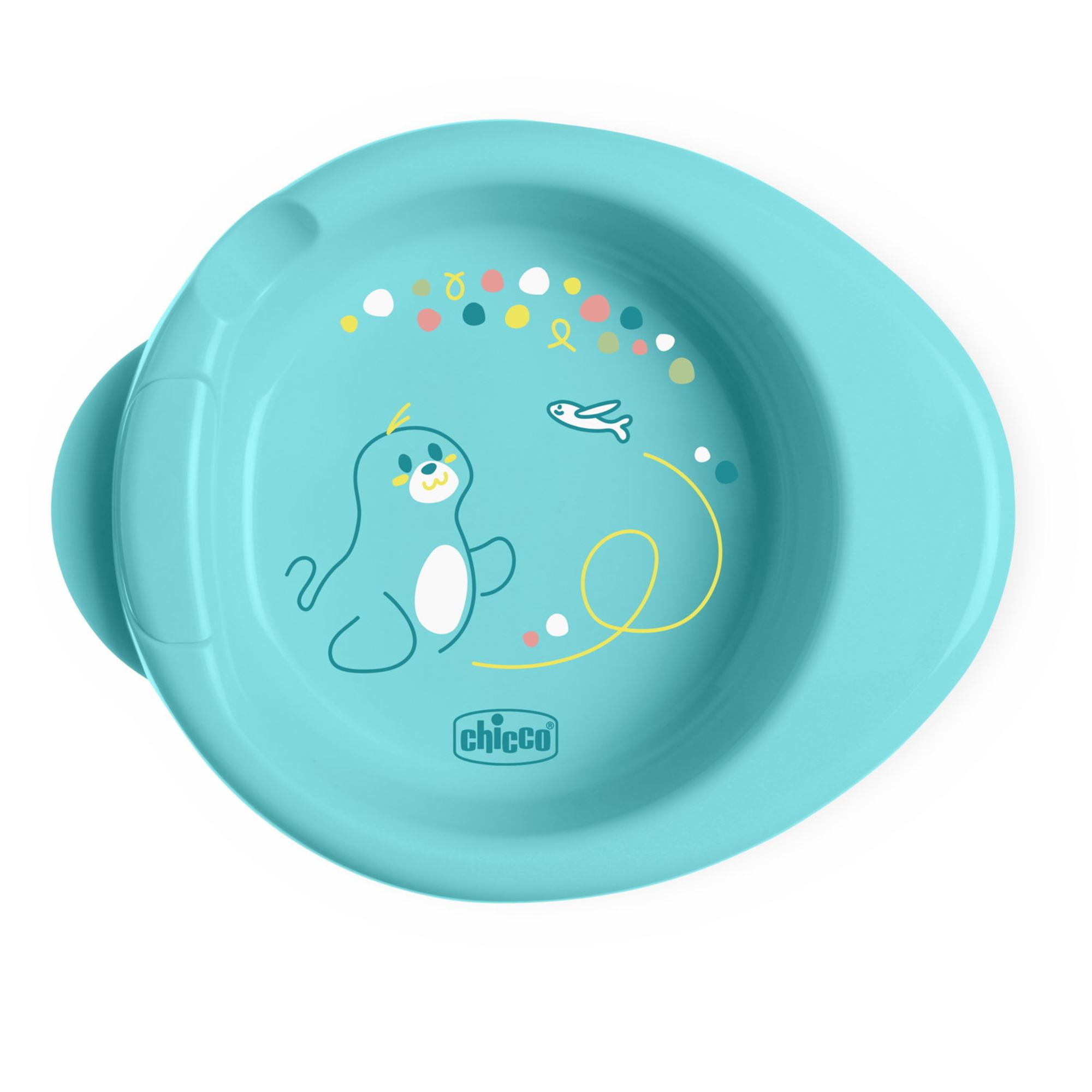 Chicco Pappacalda Piatto Termico Azzurro 6M+