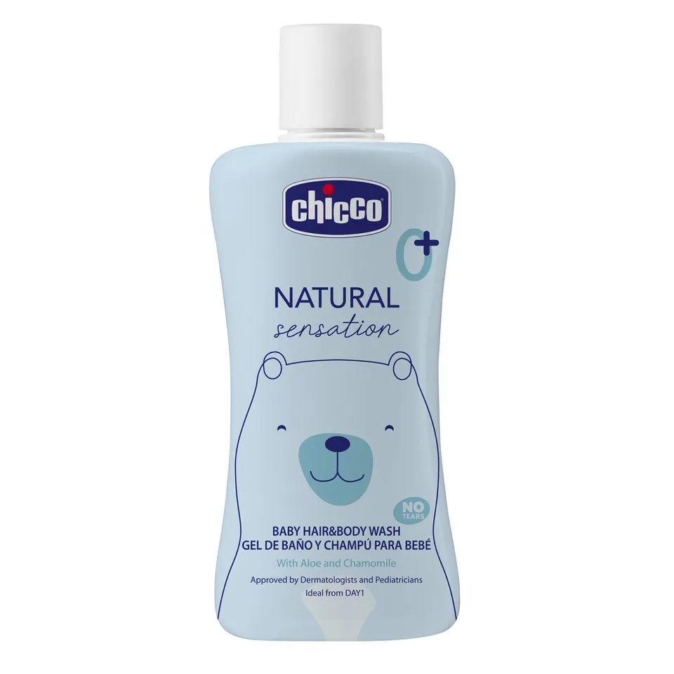 Chicco Natural Sensation detergente corpo capelli 200 ml