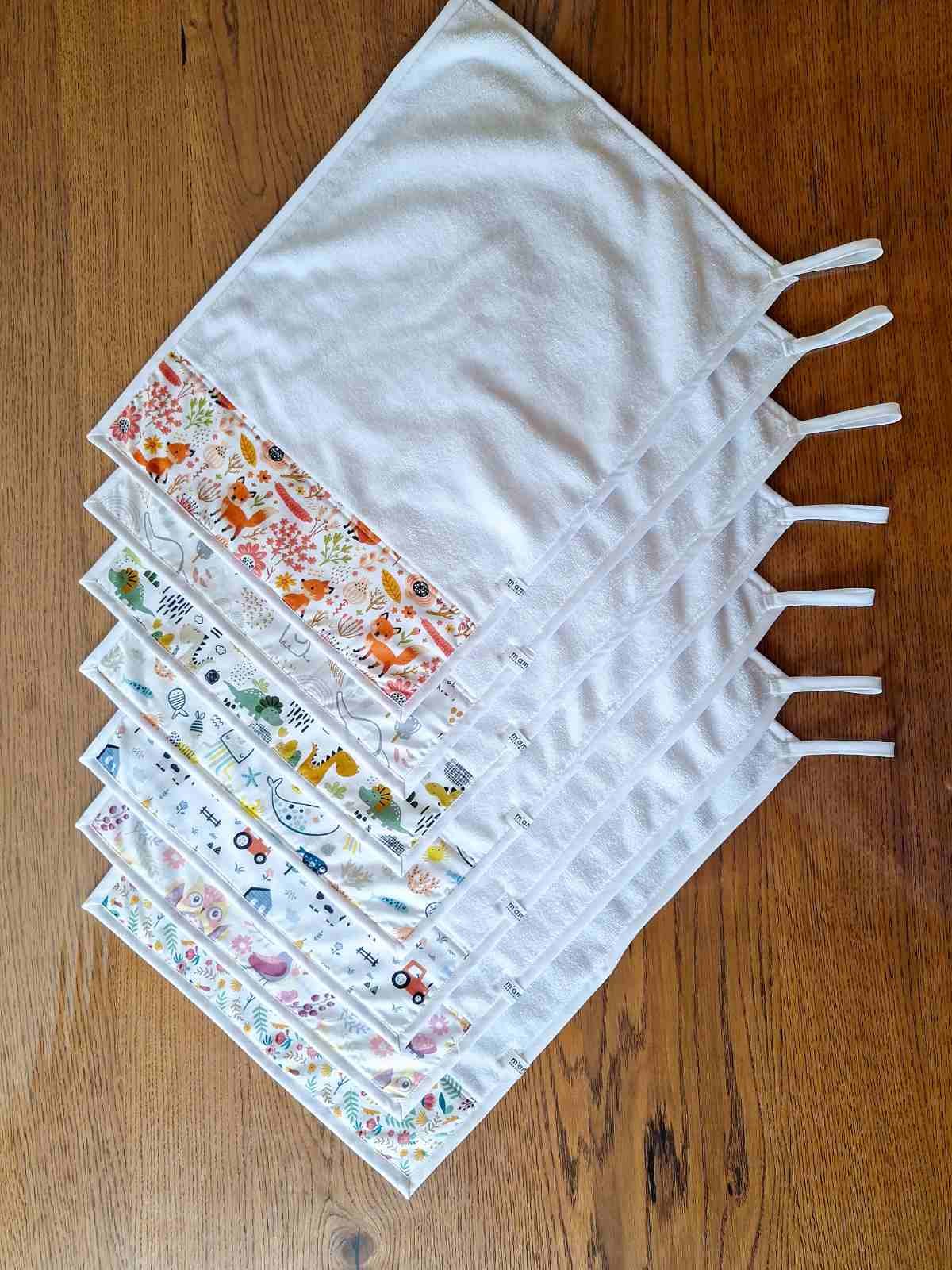 M'Amélie Creations Asciugamano Asilo Personalizzato Spugna Bambù