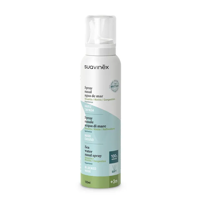 Suavinex Spray Nasale Ipertonico 120ml +3 mesi