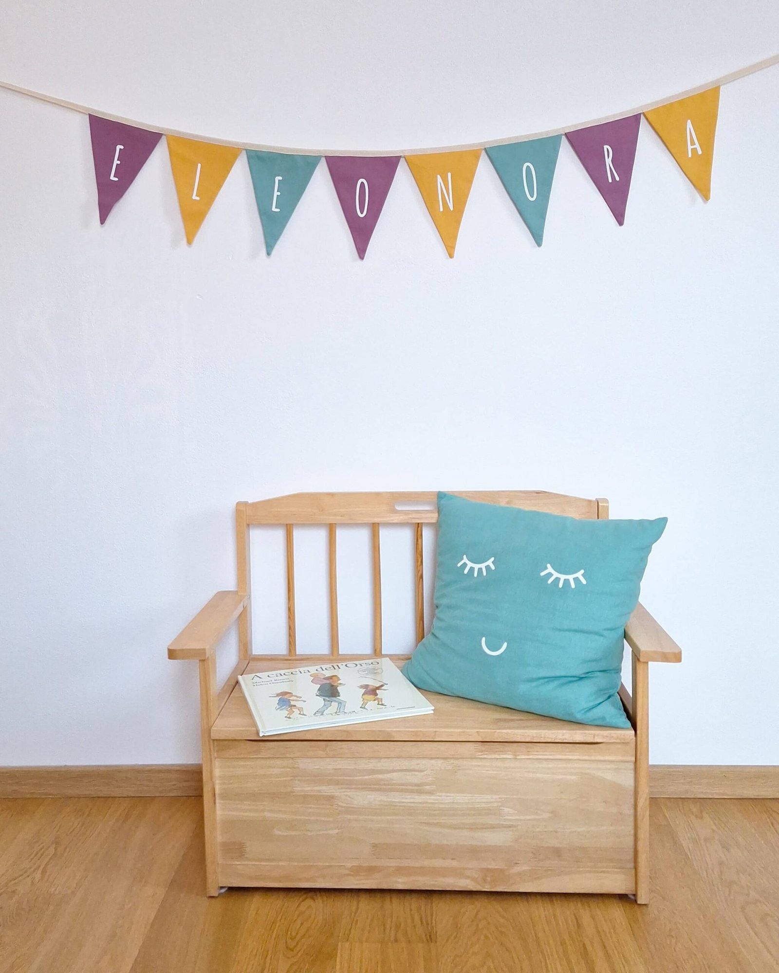M'Amélie Creations ghirlanda bandierina personalizzata nome