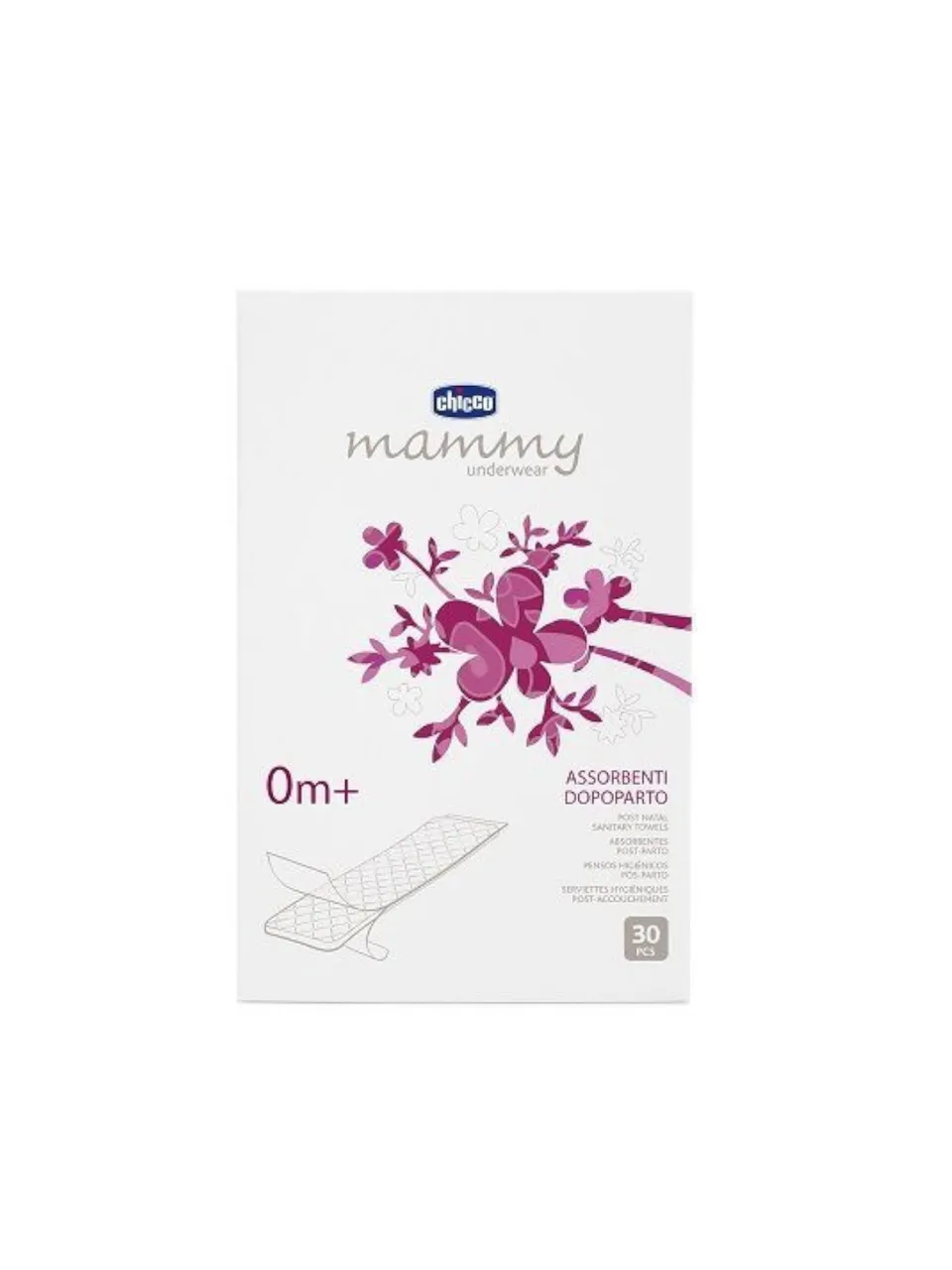 Assorbenti dopo parto lunghi 30 pz ultra soft