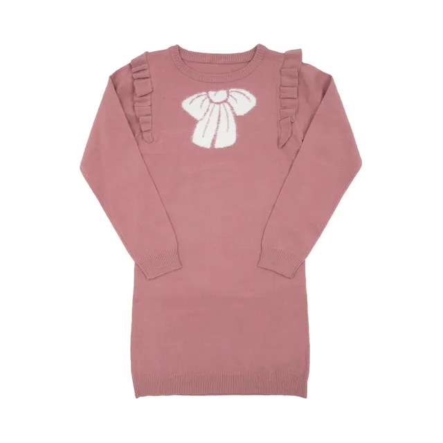 Toys Center Baby vestito tricot bimba rosa antico cuore
