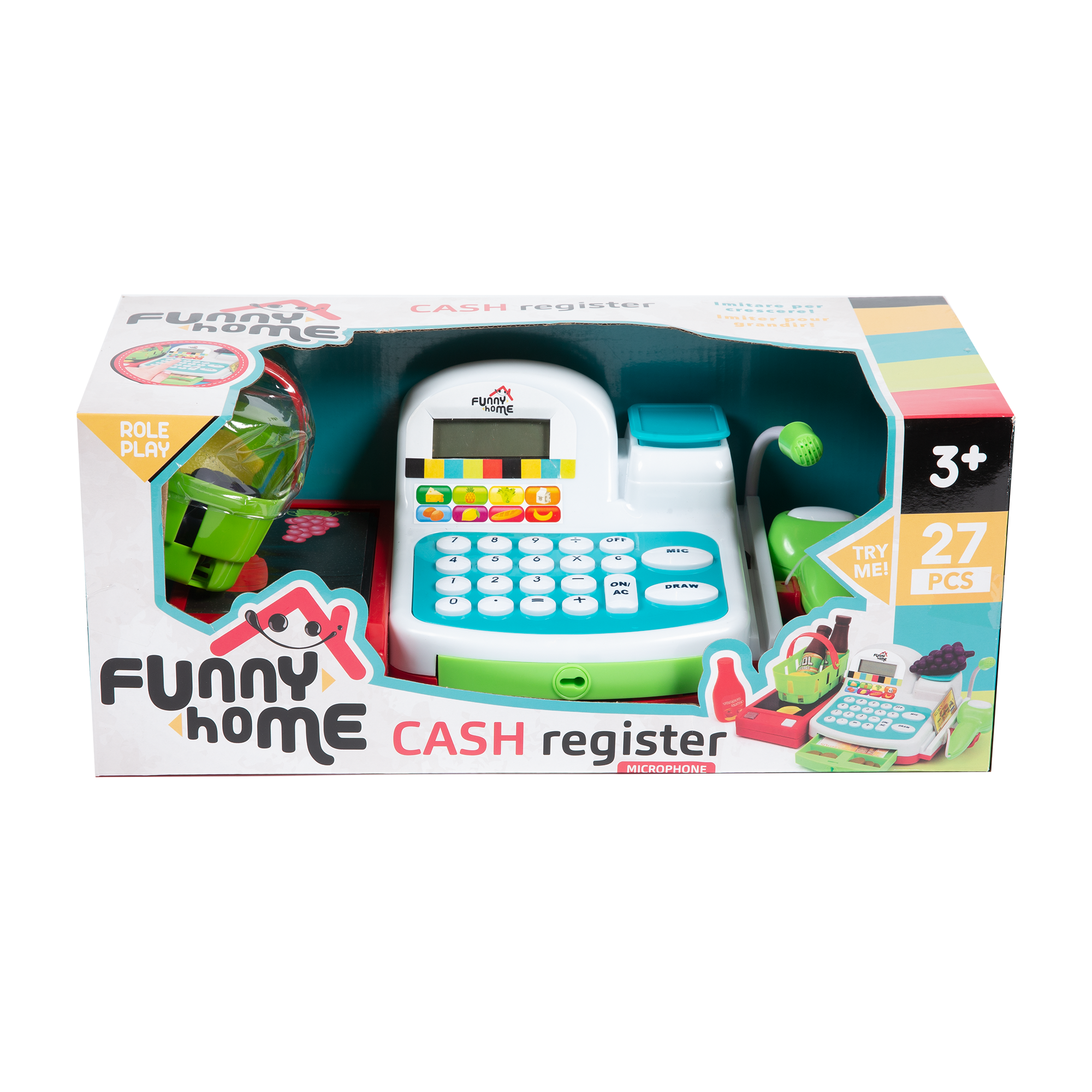 Toys Center Baby Registratore Cassa giocattolo luci e suoni