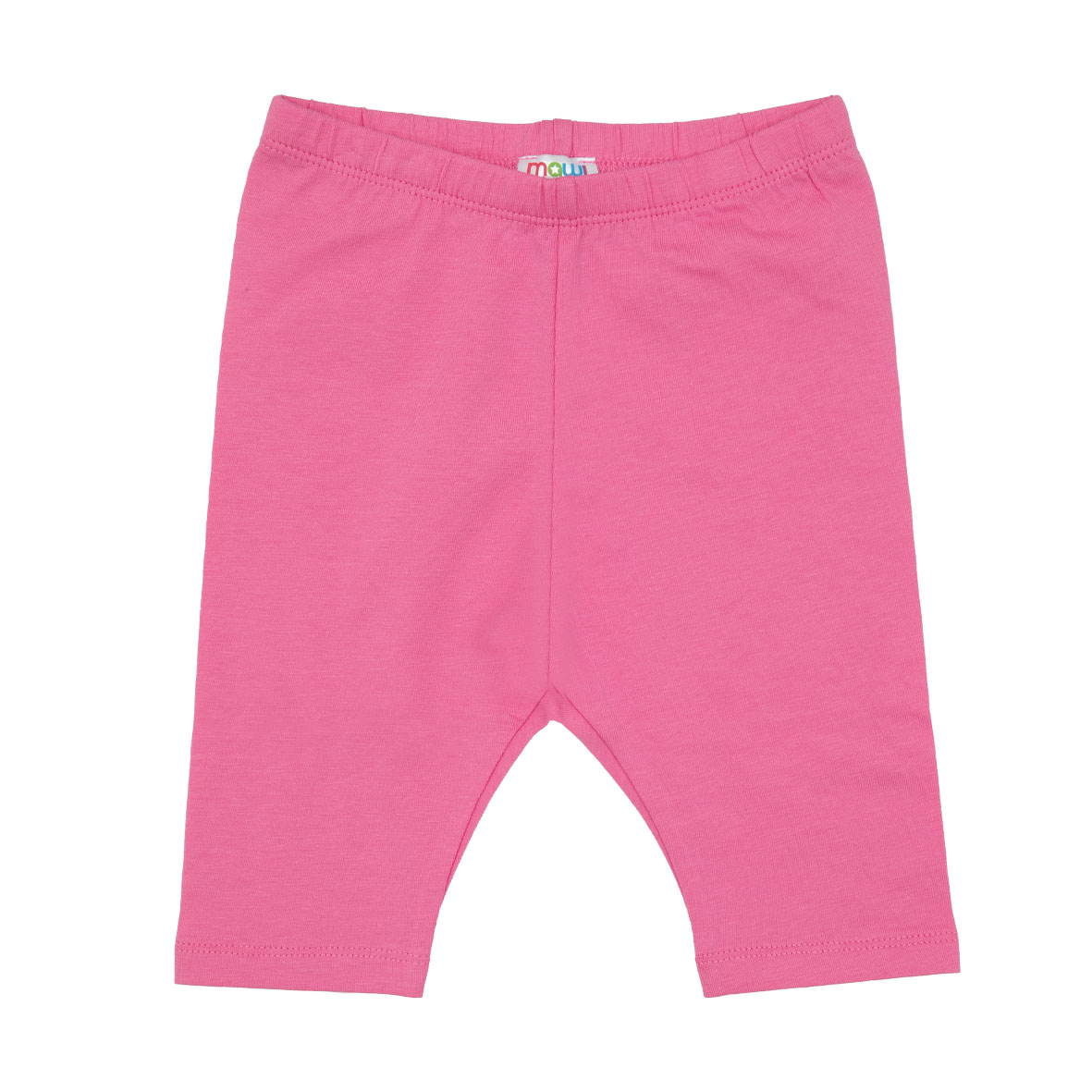 Legging basic bimba rosa elastico in vita
