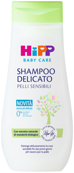 Hipp Baby Shampoo Delicato bambini 200ml mandorle bio