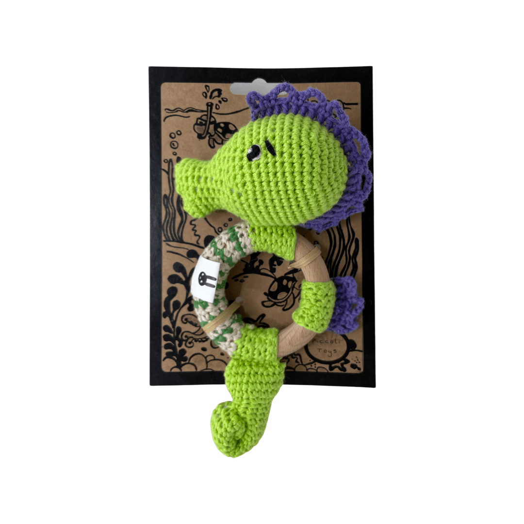 The Dida Teodoro sonaglio crochet cavalluccio marino