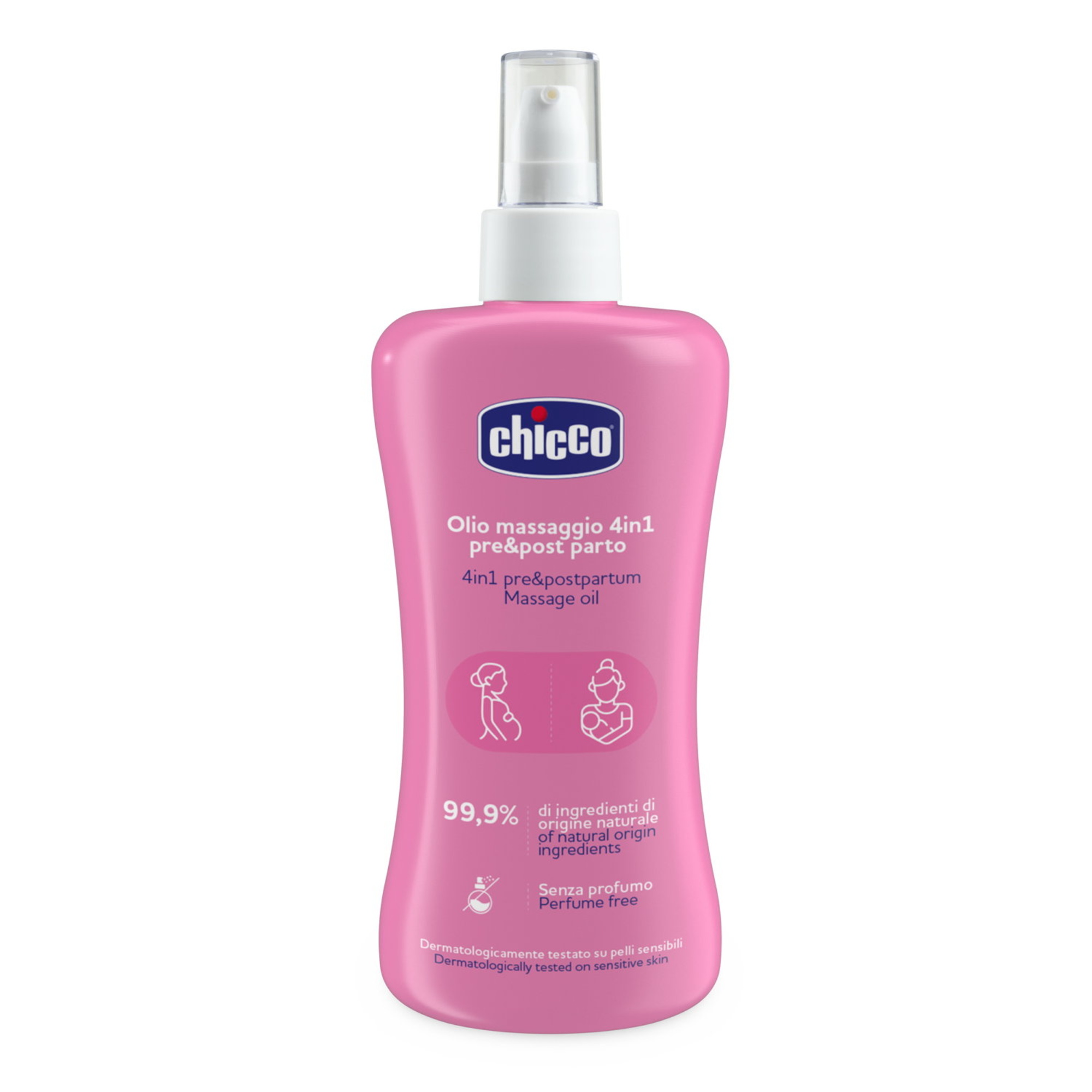 Chicco olio massaggio 4in1 pre post parto