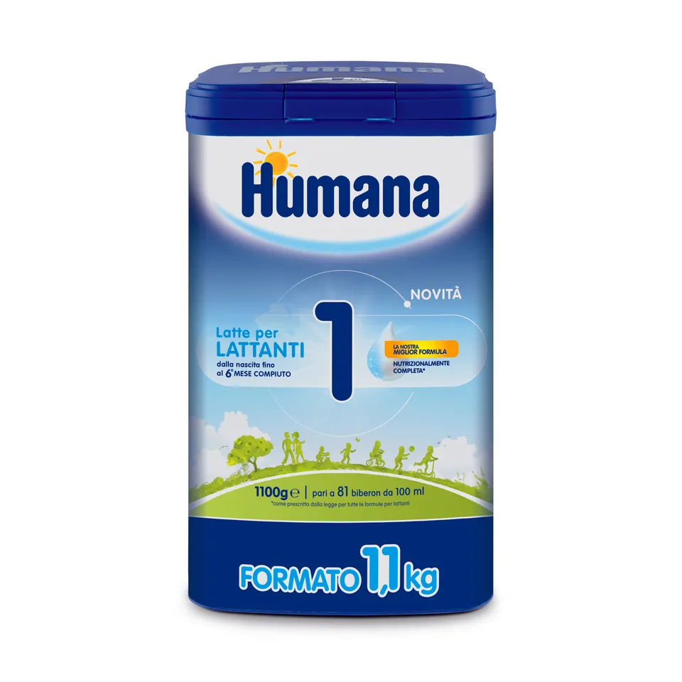 Humana 1 Latte in Polvere 1100 g dalla nascita