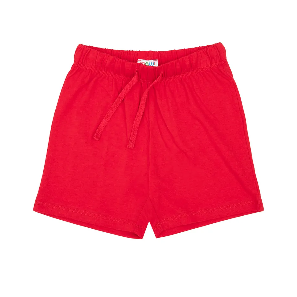 Chicco Basic short bimbo rosso jersey elastico