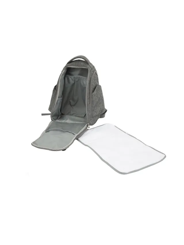 Toys Center Baby zaino fasciatoio grigio con materassino