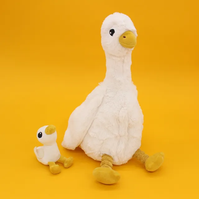 Les Déglingos Ptipotos Jébongou Peluche Oca Mamma Bebè Bianco