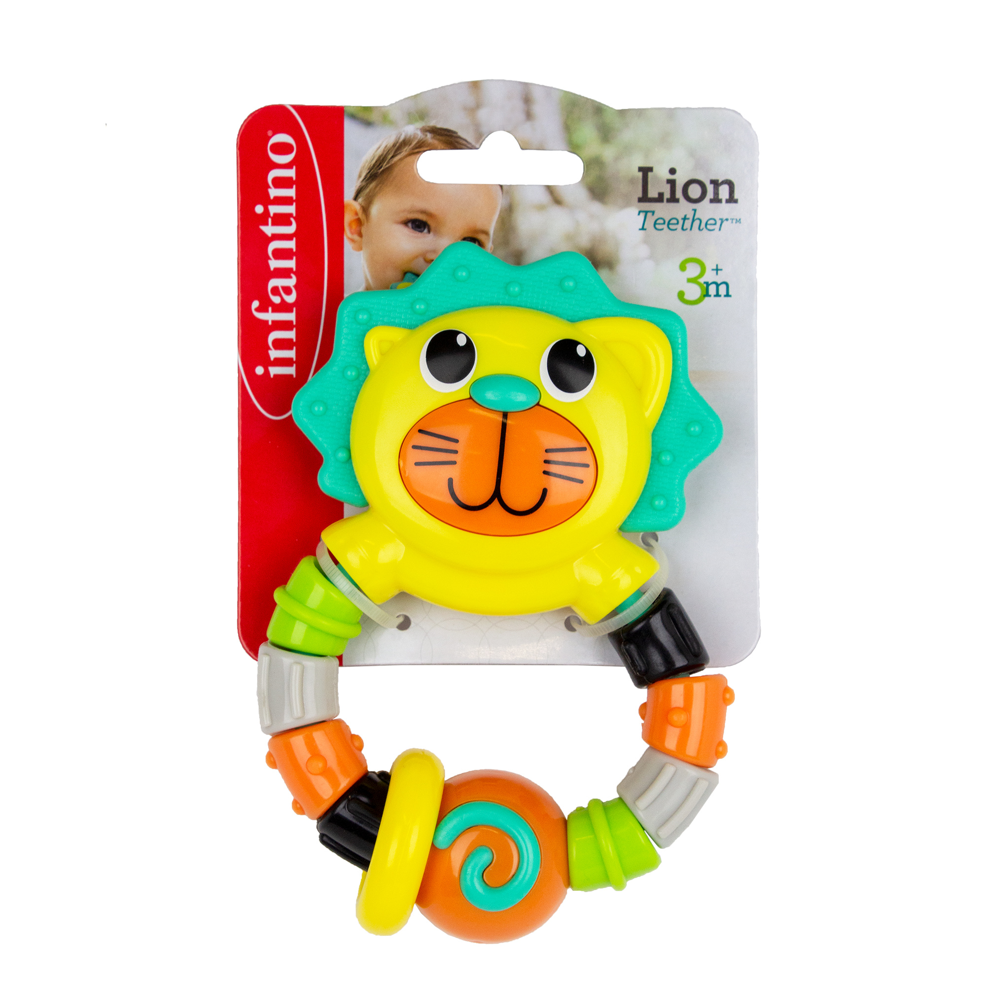 Infantino Leone dentaruolo gomma morbida