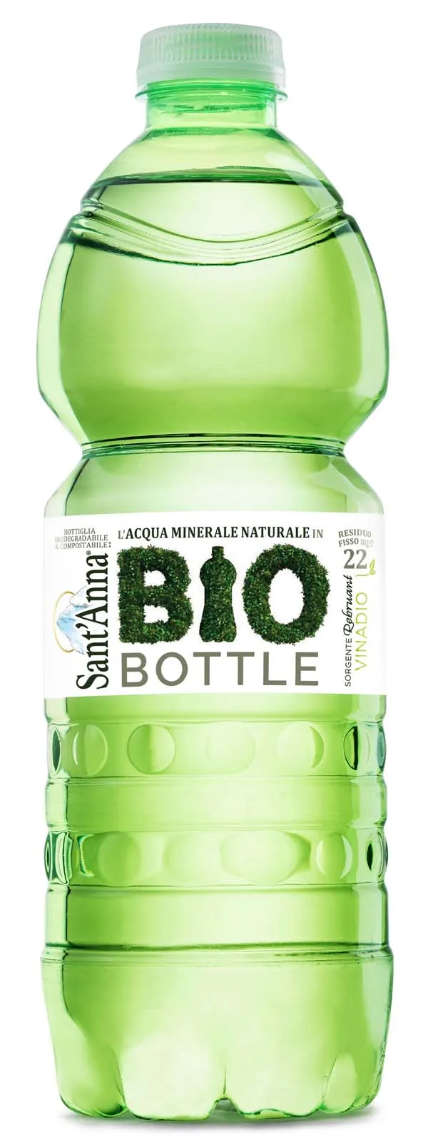 Sant'Anna Bio Bottle acqua naturale 0,5l bioplastica