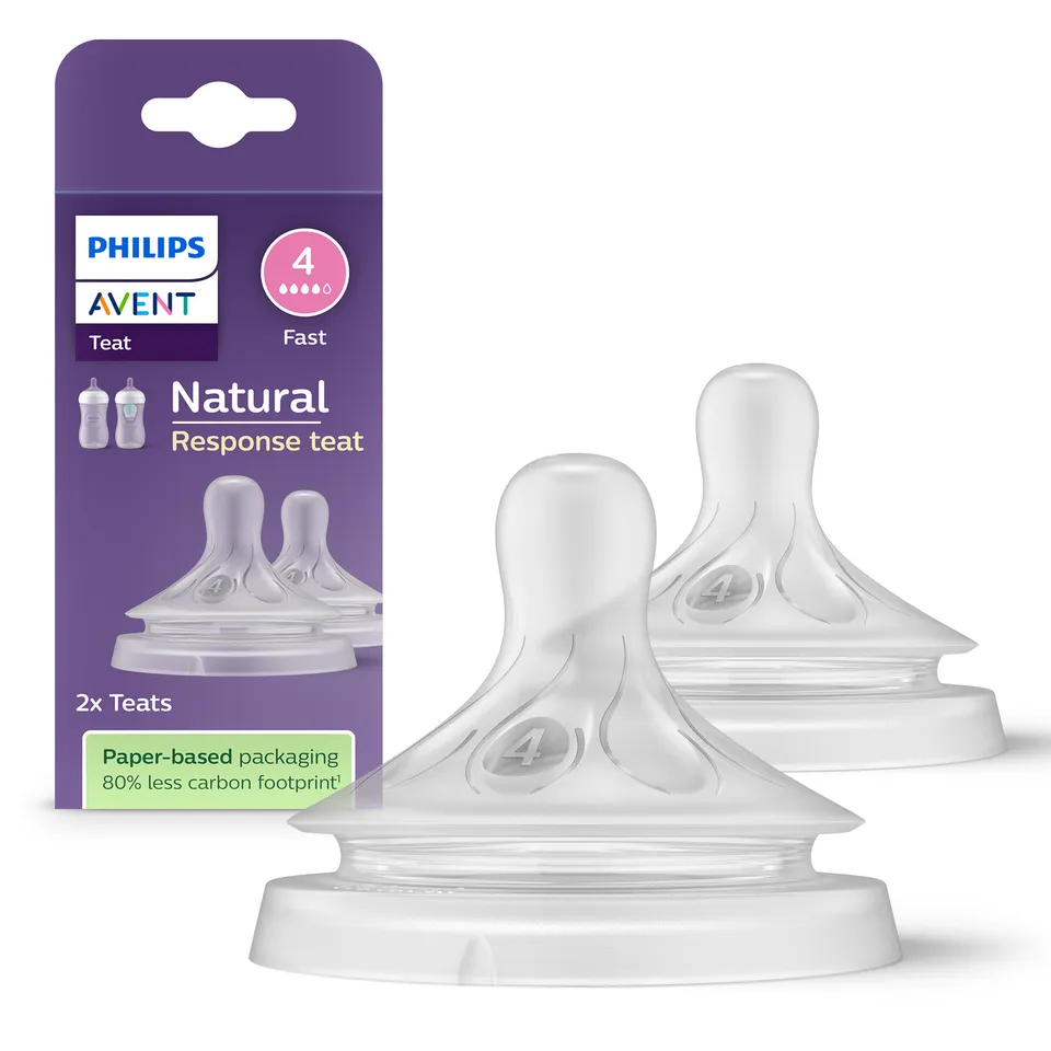 Philips Avent Natural Response tettarella flusso 4 2pz 6m+