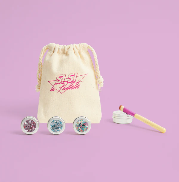 Si Si La Paillette Kit Glitter Biodegradabile personalizzato