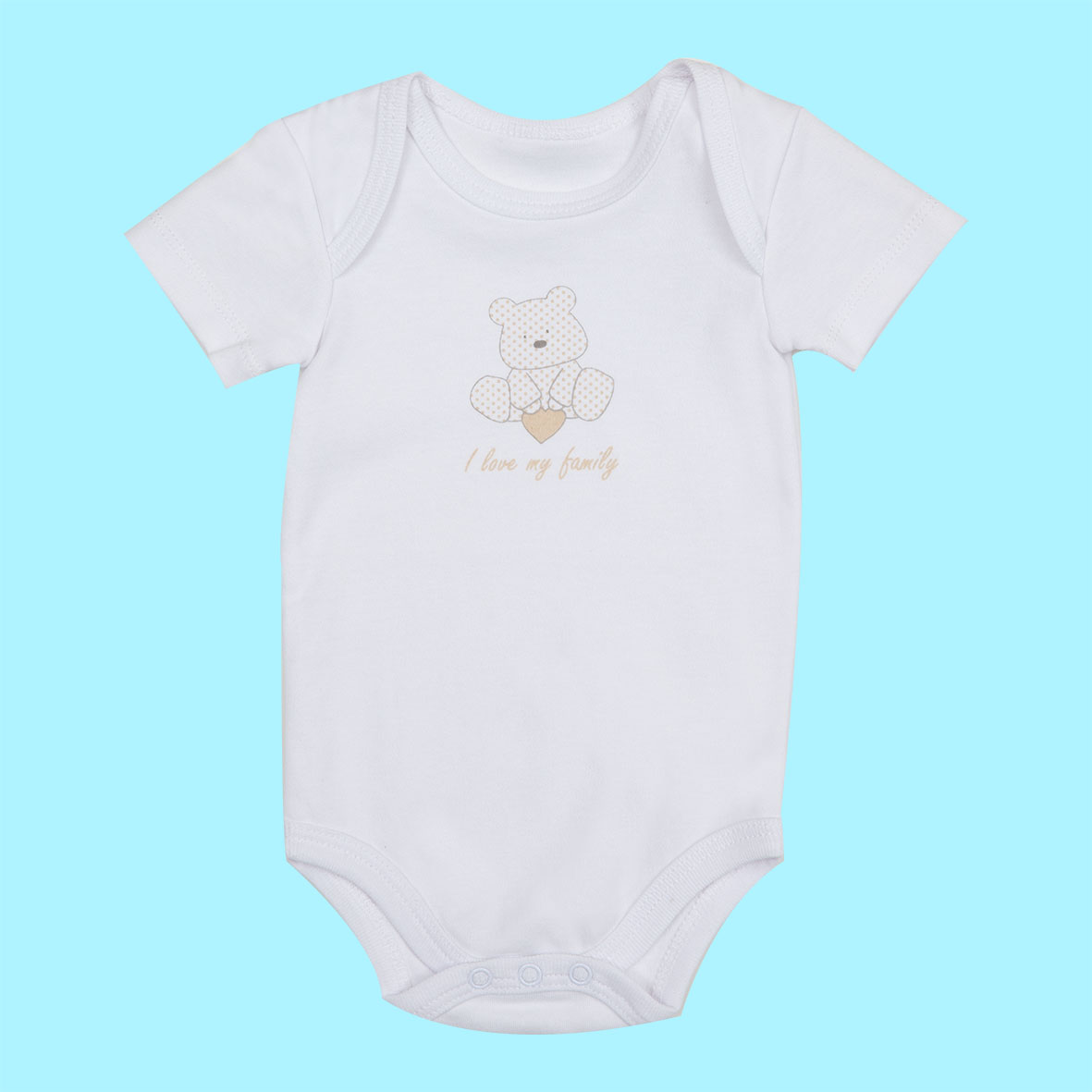 Mawi Body Caldo Cotone Orso Scollo Americano