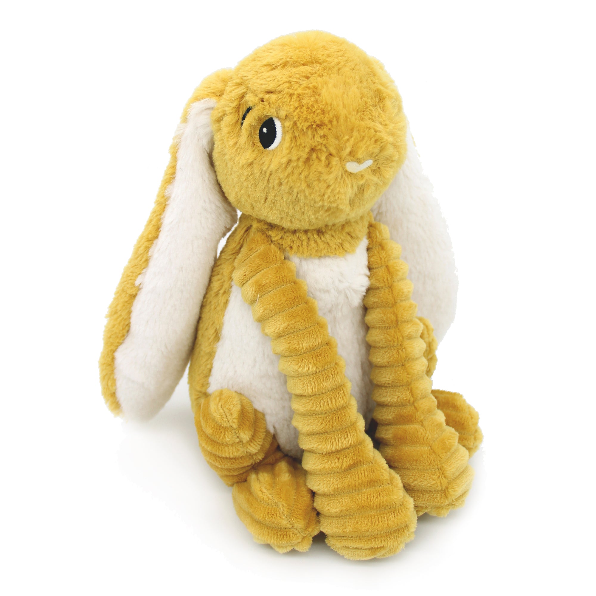 Les Déglingos Ptipotos Toudou peluche coniglio giallo mamma e bebè
