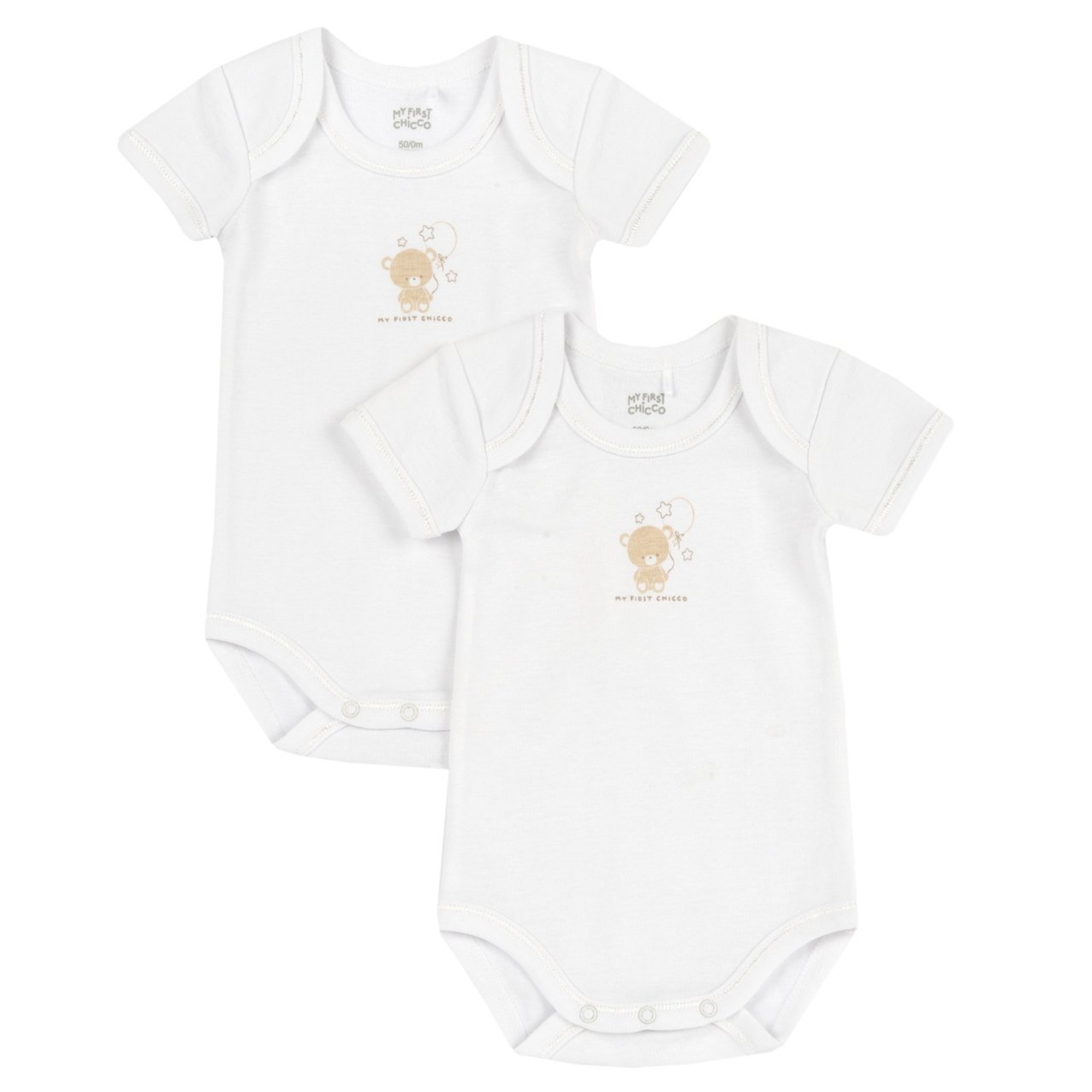Chicco body intimo manica corta cotone set 2 pezzi