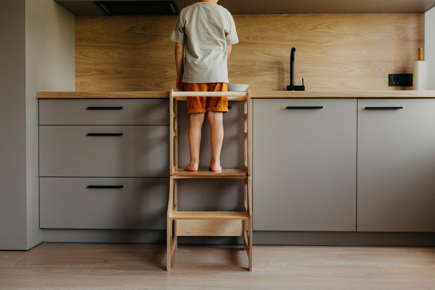 The Dida Torre di apprendimento Montessori legno tavolo sedia