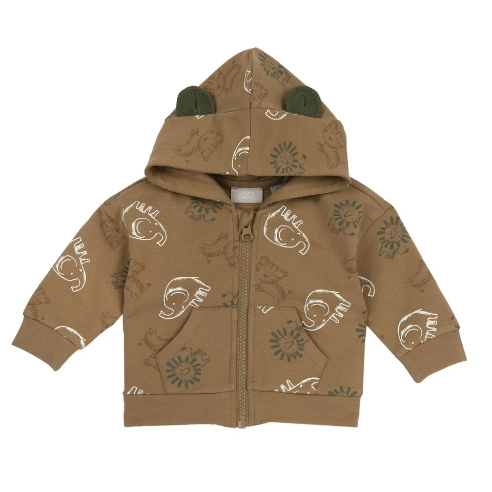 Chicco Giungla cardigan bimbo felpa con cappuccio