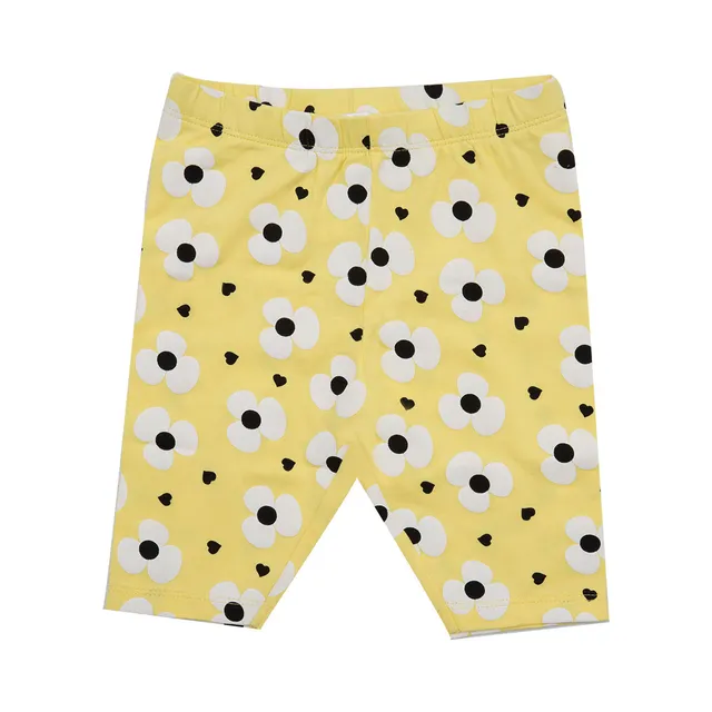 Toys Center Baby legging bimba giallo floreale jersey