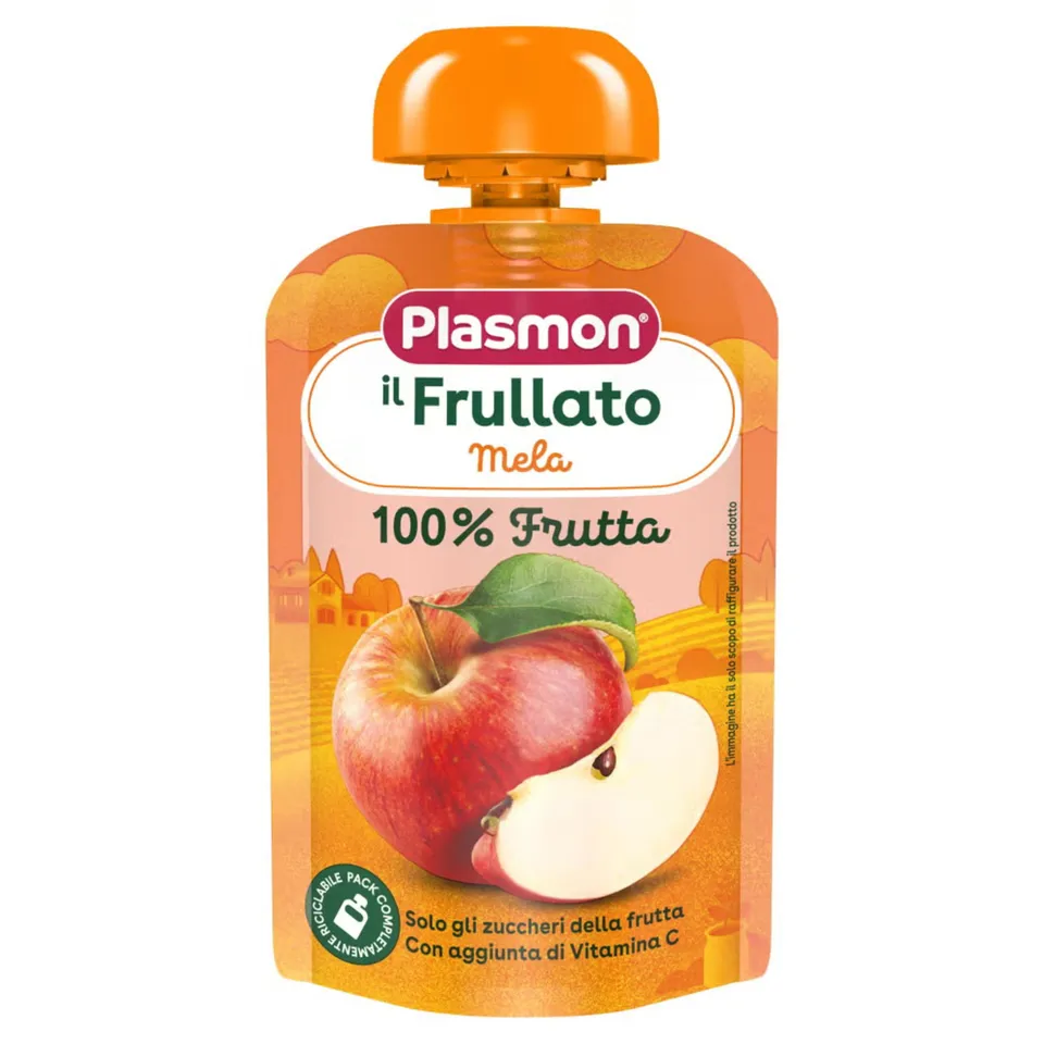 Plasmon Spremi e Gusta pouch frutta mela 100g con vitamina C