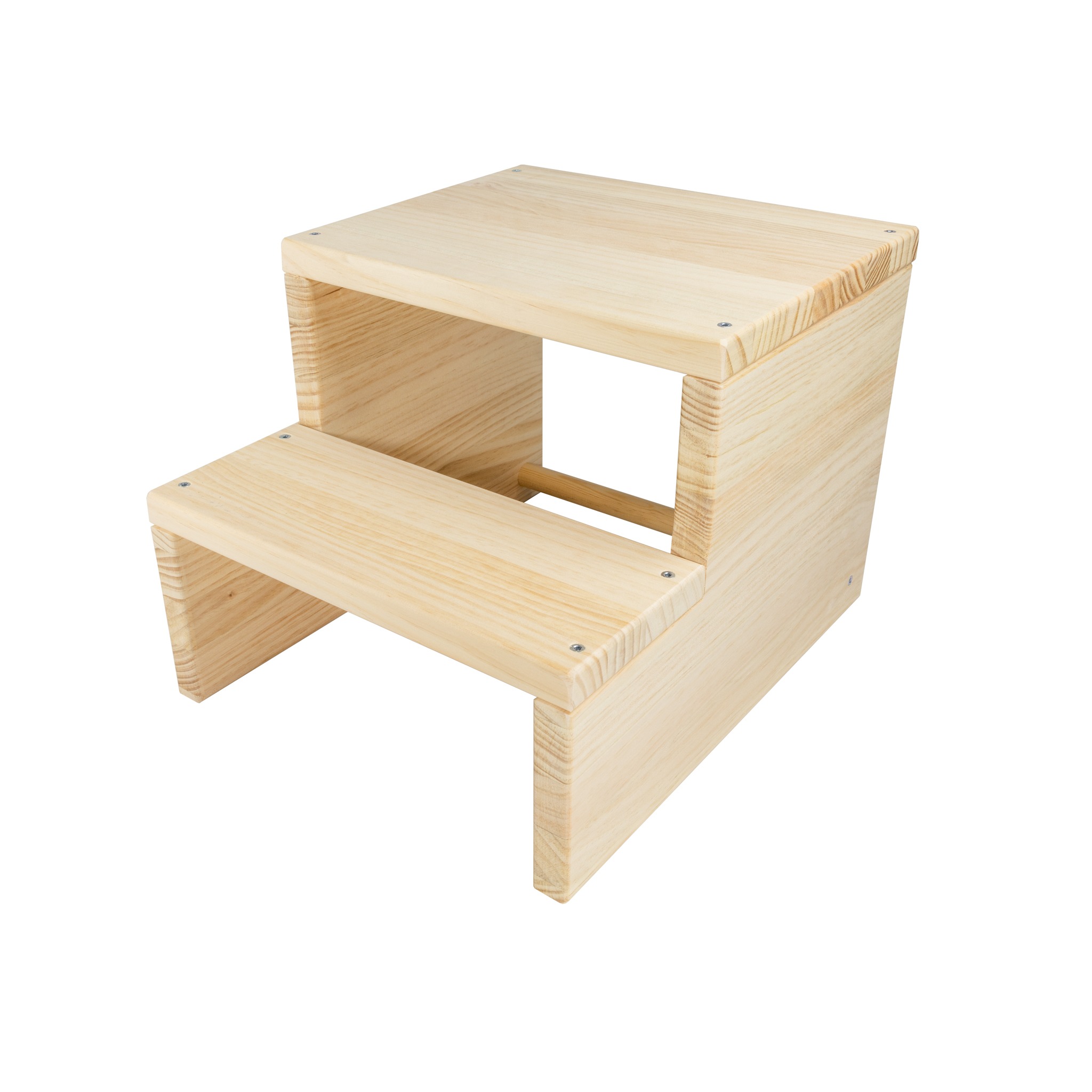 The Dida Sgabello Montessori Pino Naturale 2 Altezze