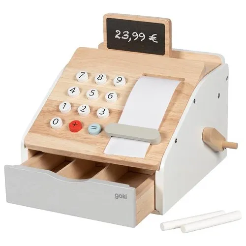 The Dida Negozio registratore di cassa legno con suono