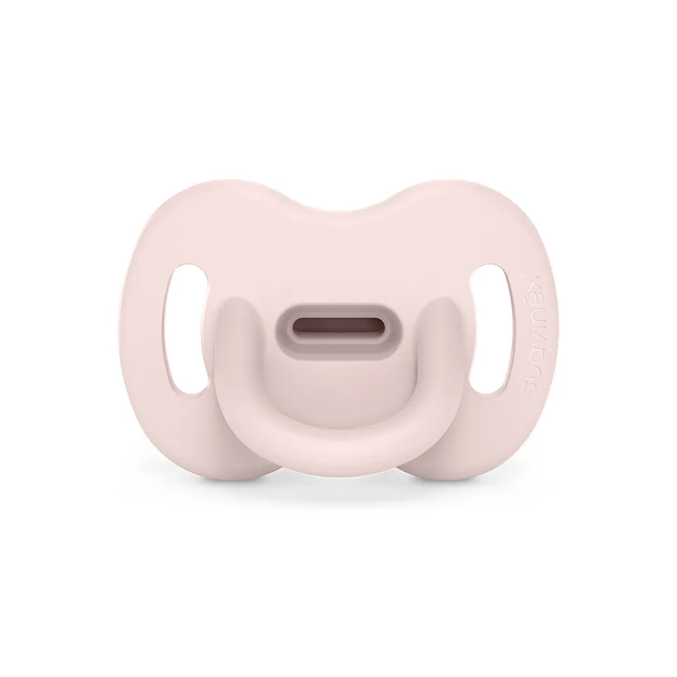 Suavinex Fisio SX Pro succhietto silicone 6-18 mesi rosa