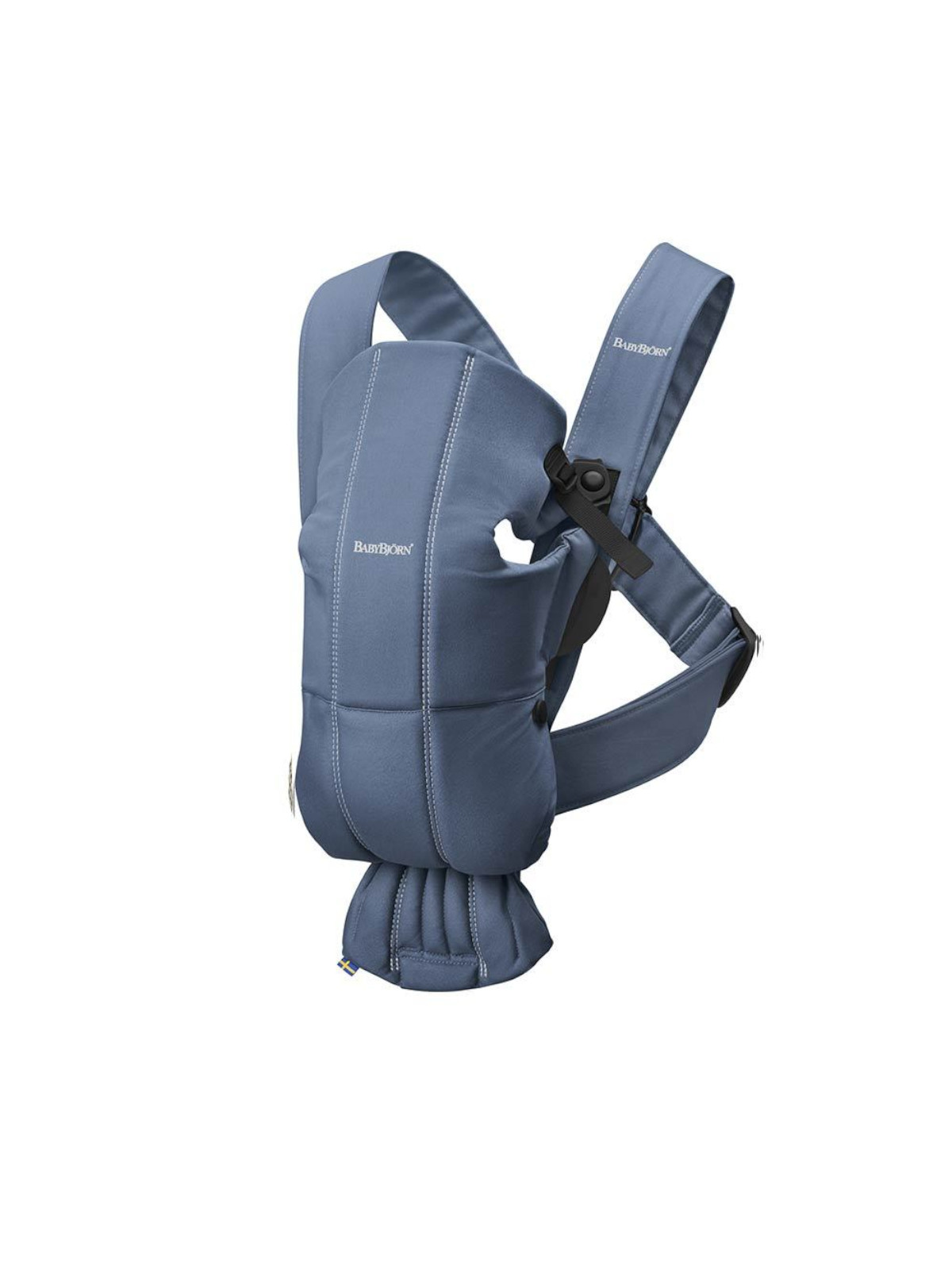 BabyBjörn Baby Carrier Mini Marsupio Cotone Vintage Indigo