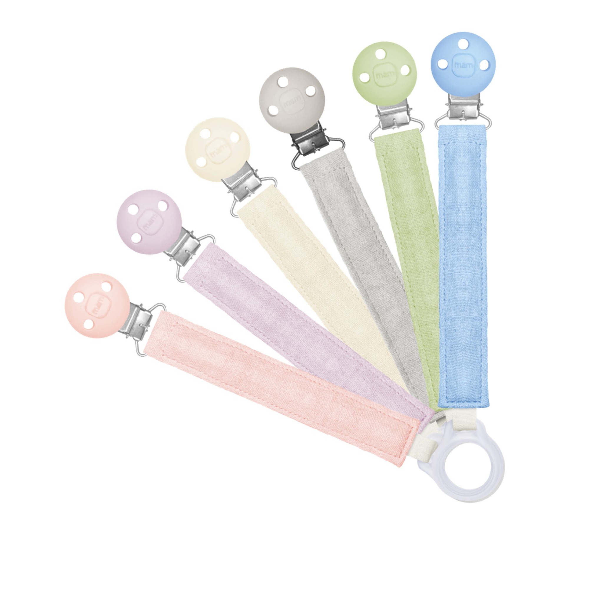 MAM Clip catenella portaciuccio set 2 pz senza BPA
