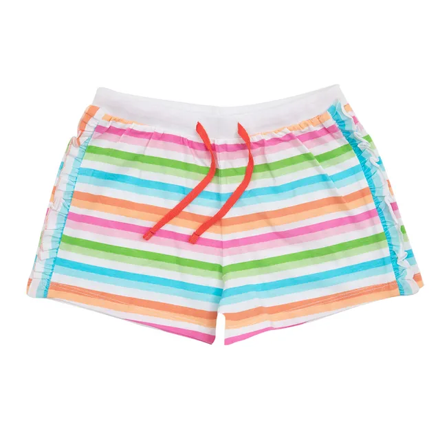 Toys Center Baby pantaloncino bimba frill multicolor a righe