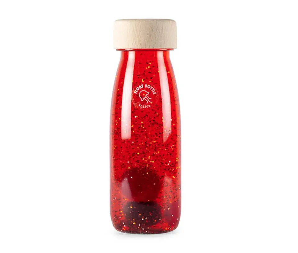 The Dida Bottiglia Sensoriale Rossa Bambini