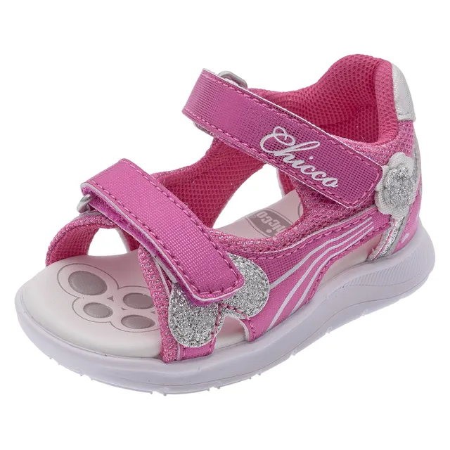 Chicco sandalo bimba doppio strappo chiuso dietro casual