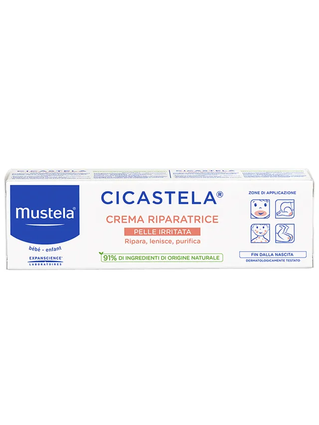 Cicastela crema riparatrice neonato 40ml arrossamenti