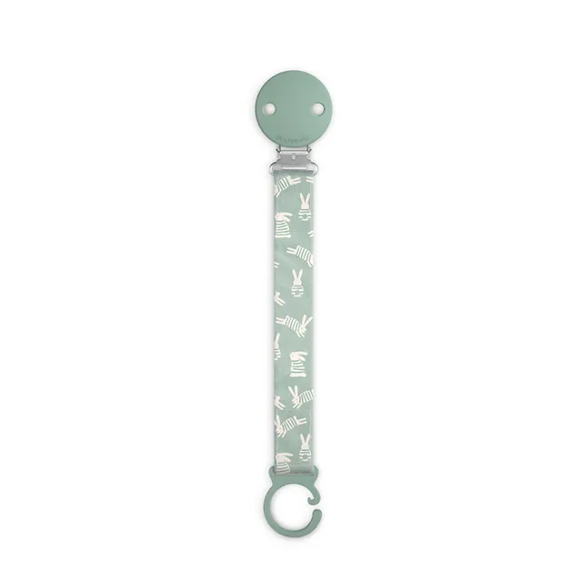 Suavinex Wonderland clip ciuccio tessuto Liberty silicone