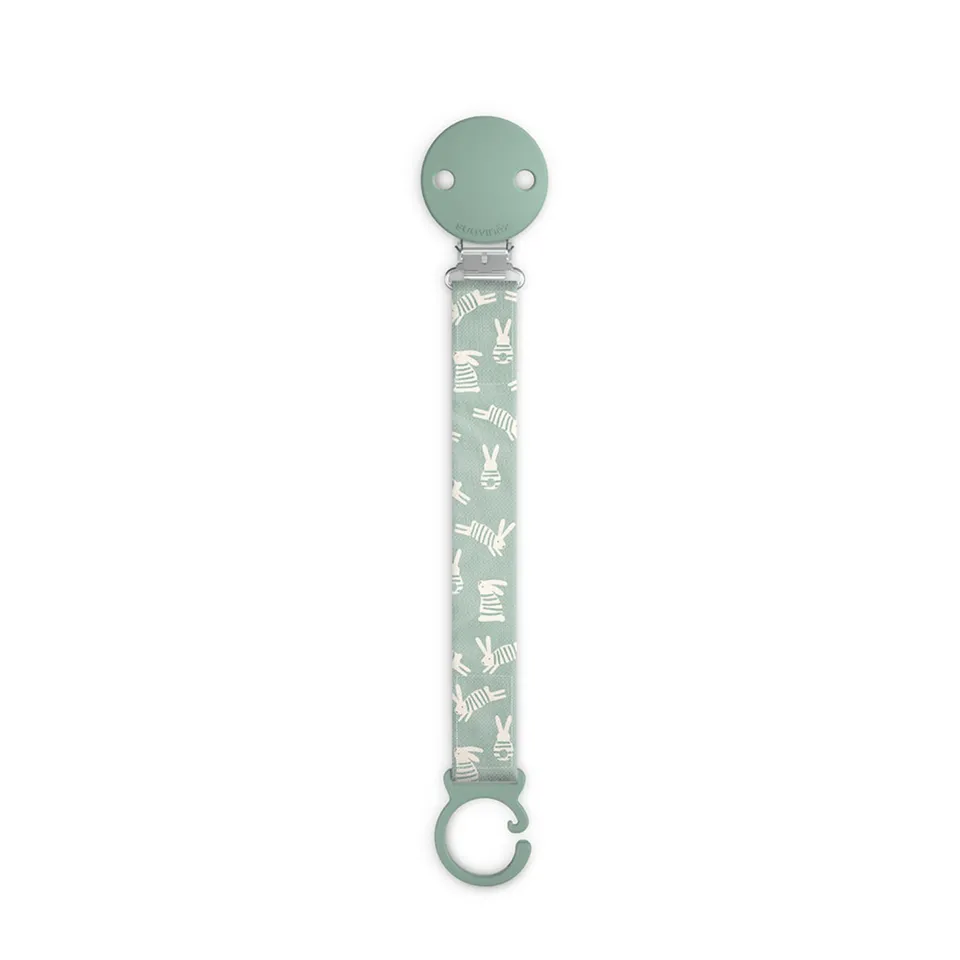 Suavinex Wonderland clip ciuccio tessuto Liberty silicone