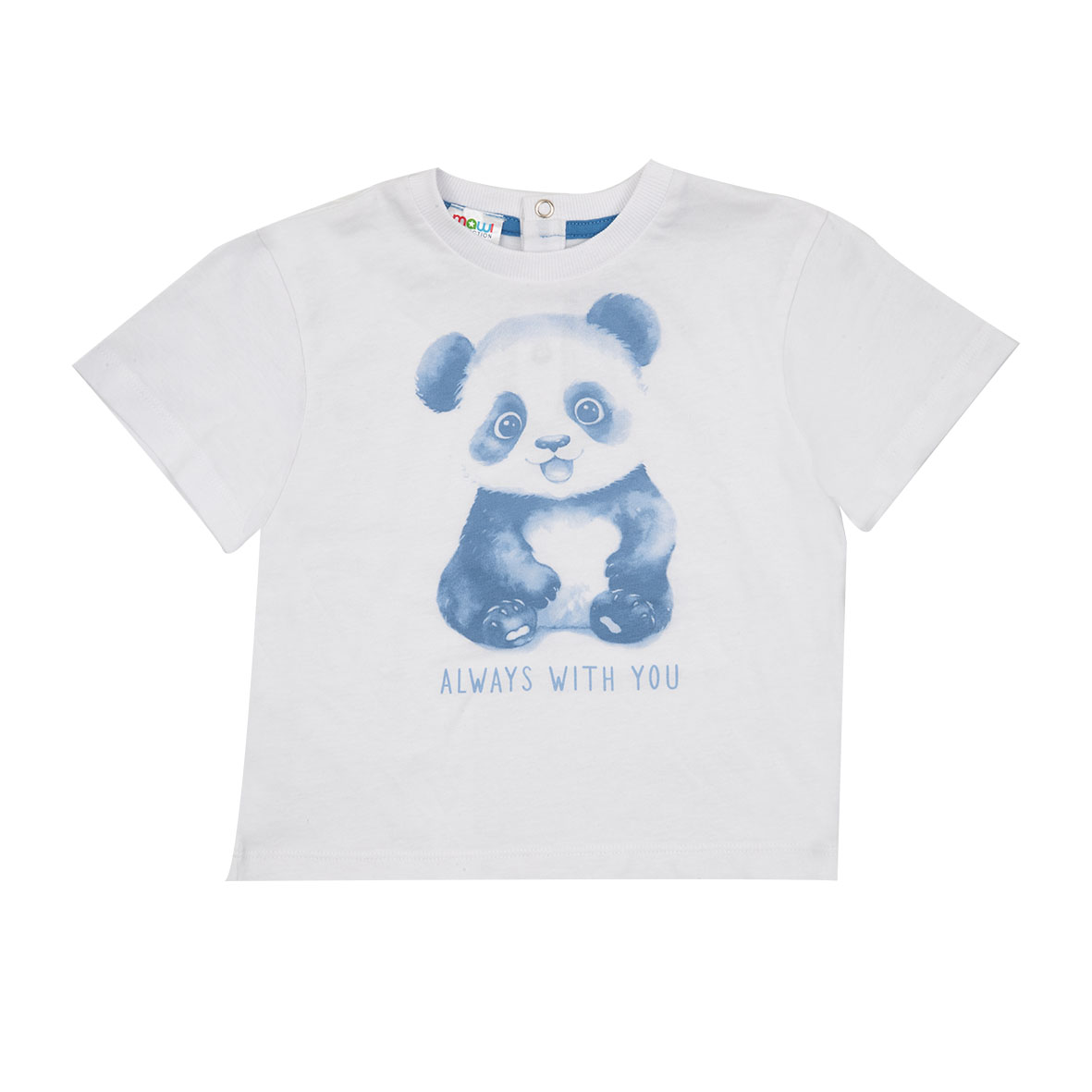 Toys Center Baby t-shirt bimbo bianca panda jersey
