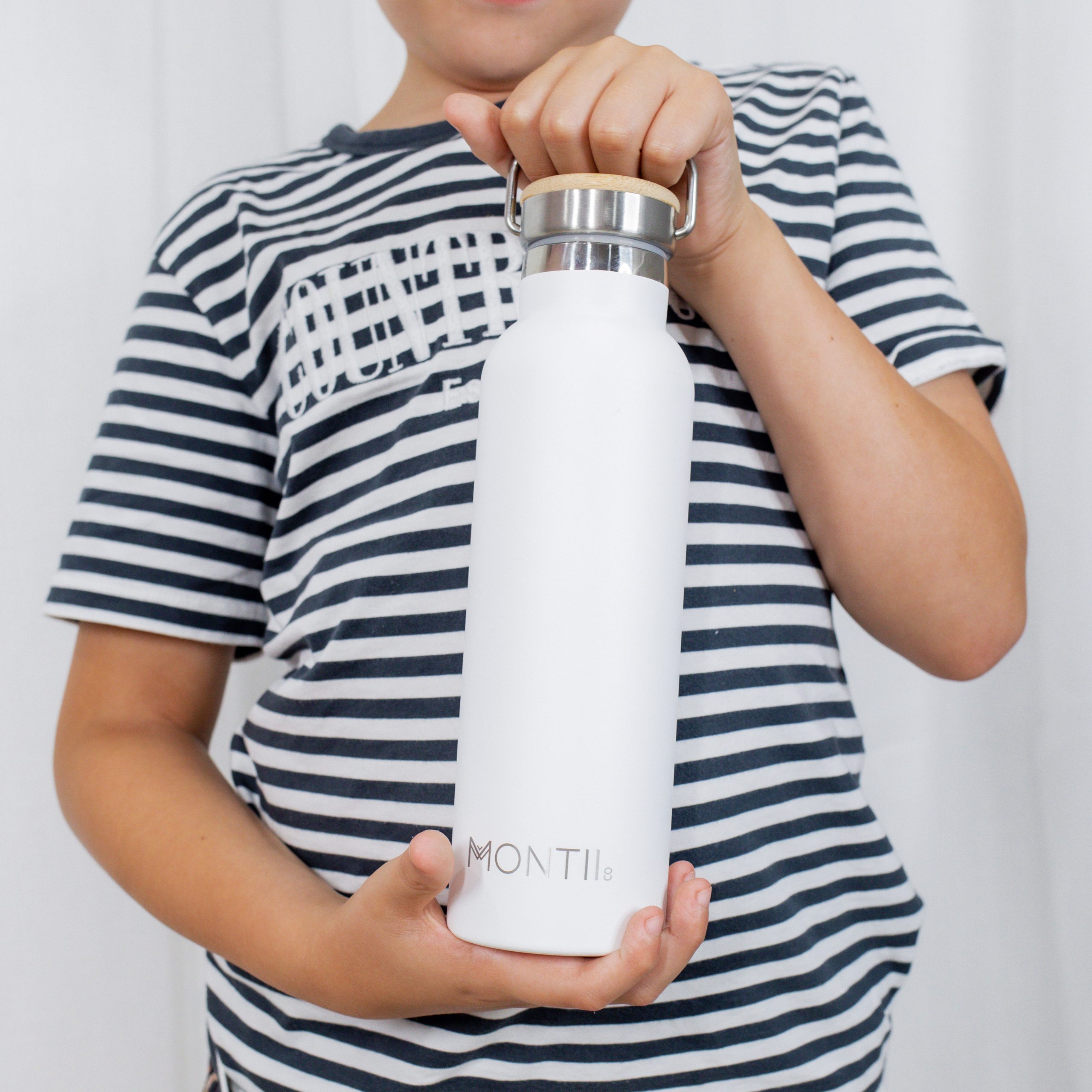 Montii Borraccia Termica Acciaio 600 ml Bianca Freddo 24h