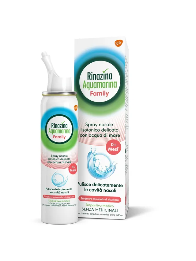 Rinazina Aquamarina Spray Nasale Isotonico Mare