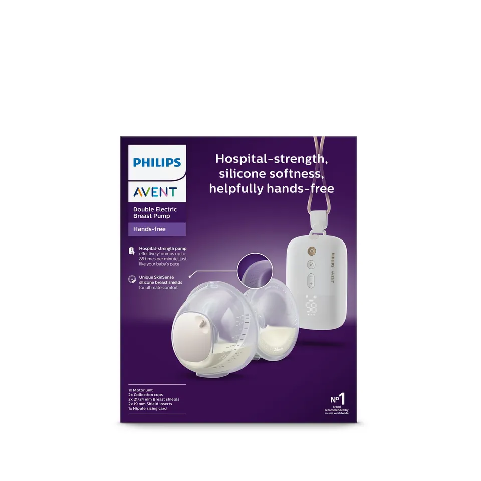 Philips Avent Tiralatte Elettrico Indossabile Doppio Hands-Free