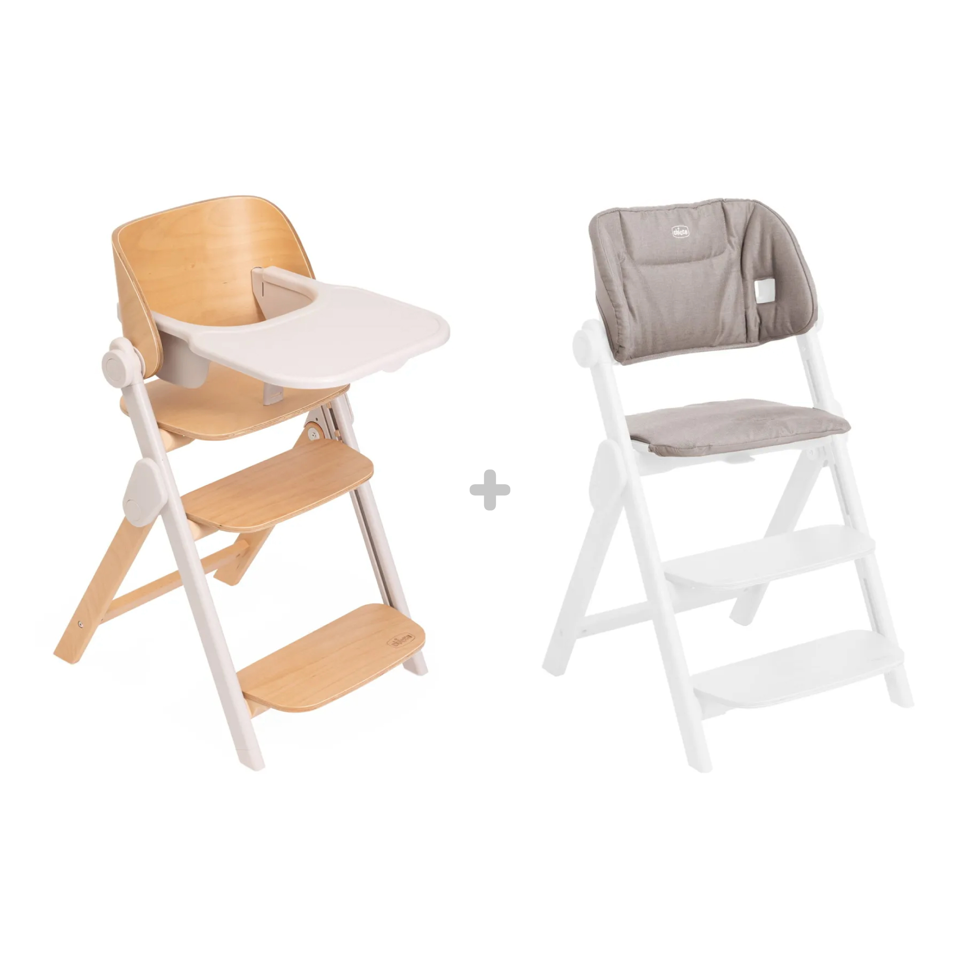 Chicco Meraviglia sedia evolutiva Fossil + cuscino