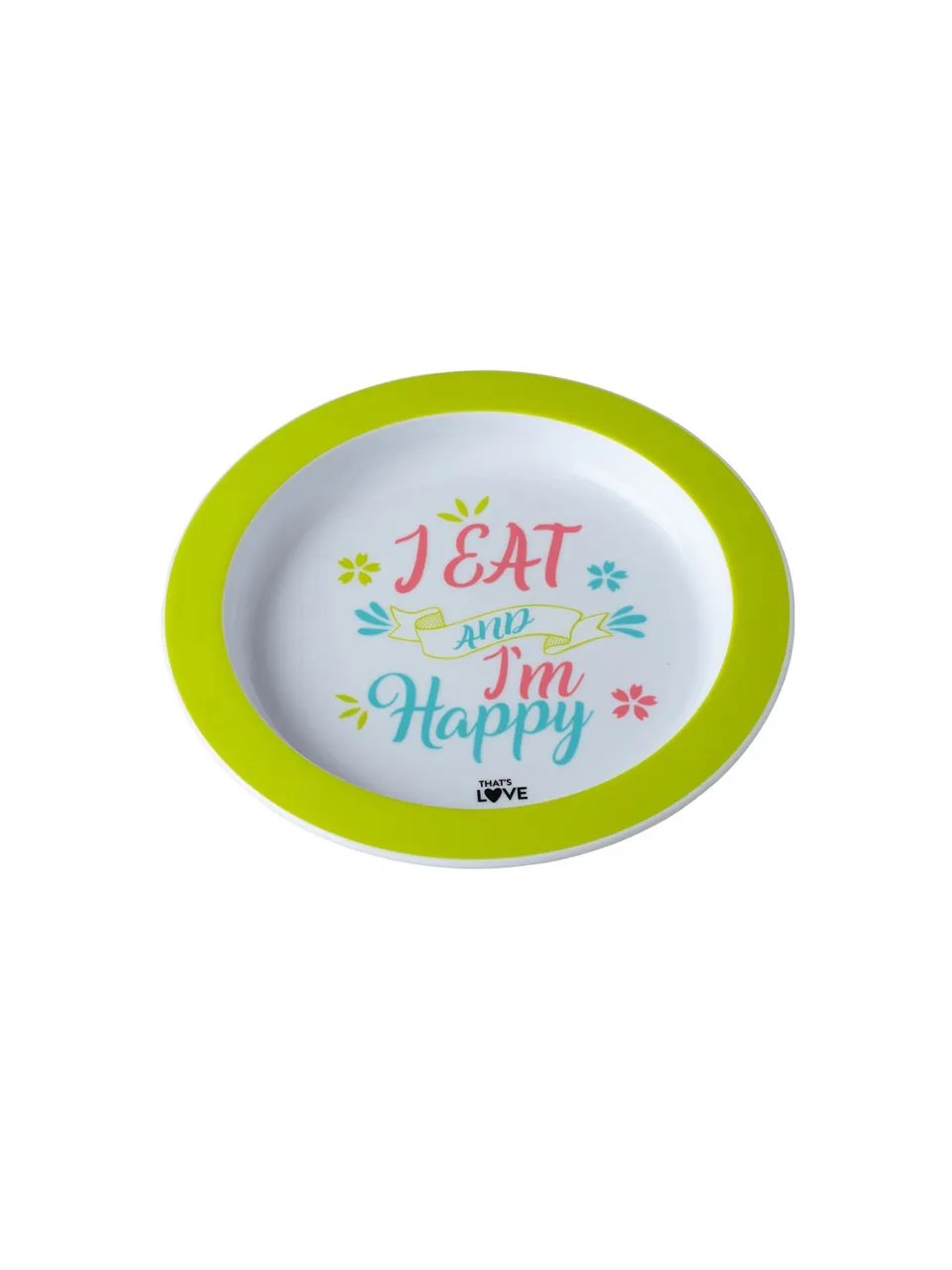 That's Love piatto piano bimbo con decori 12m+