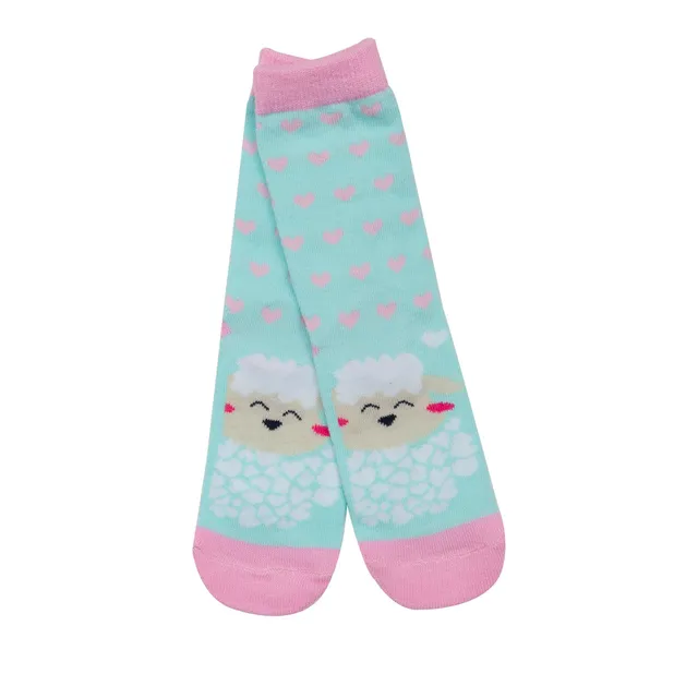 Toys Center Baby calze antiscivolo bimba pecorella azzurro/rosa