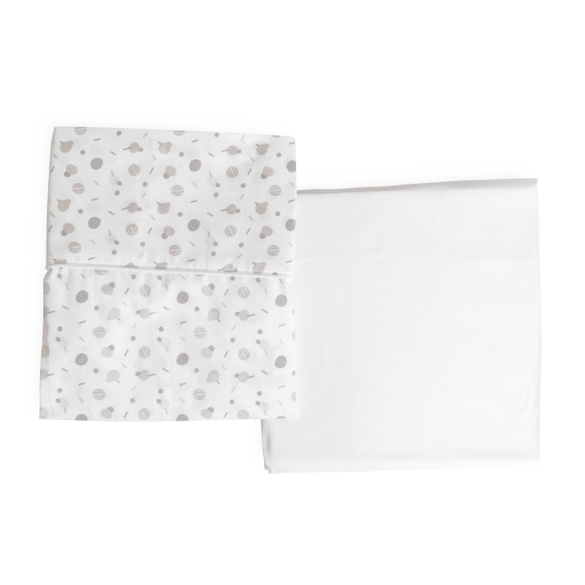 Chicco Next2Me Forever set lenzuola cotone confetti