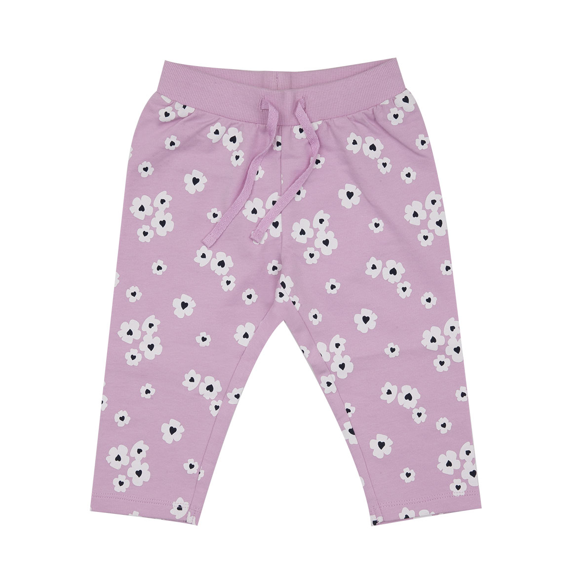 Toys Center Baby Pantalone Felpato Bimba Rosa Floreale